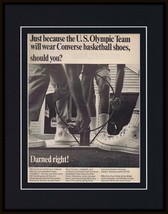 1968 Converse Basketball Shoes 11x14 Framed ORIGINAL Vintage Advertisement - $44.54