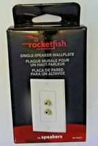 Rocketfish Single Speaker Wallplate RF-WSBJ1 - $9.28