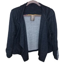 Dolan Womens Sz M Open Front Cardigan Roll-Up Sleeves Fall Career Comfy ... - $13.78 CAD
