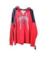 NHL Official Licensed Product Hoodie 2XL 50/52 Washington Capitals LS NWT - £29.21 GBP