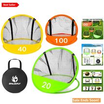Portable Golf Chipping Net with 3 Targets - Ideal for Indoor &amp; Outdoor Fun - $48.46