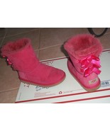 UGG Australia Kids K Bailey Bow BOOTS Pink SIZE US 3 Kids - $89.18 CAD