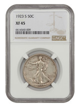 1923-S 50c Ngc XF45 - £1,081.59 GBP