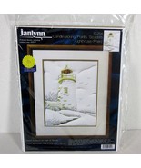 JANLYNN 13-254 &quot;POINTS LIGHTHOUSE&quot; CANDLEWICKING KIT NIP 11&quot; x 14&quot; USA R... - $29.20