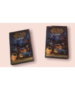 Star Wars X-Wing Iron Fist Cassette Tapes Part 1 &amp; 2 Vintage 1998 - £5.31 GBP