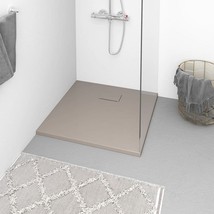 vidaXL Shower Base Tray SMC Brown 31.5&quot;x31.5&quot; - $443.04 CAD