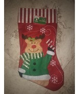 Christmas House Stocking with Penguin-Brand New-SHIPS N 24 HOURS - $349.87 MXN