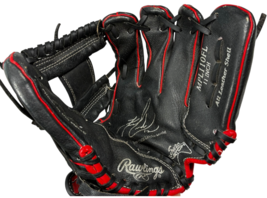 Rawlings MPL110FL Black/Red LeatherFrancisco Lindor Model 11&quot; Baseball G... - $529.22 MXN