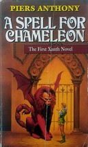 A Spell For Chameleon (Xanth #1) by Piers Anthony / 1987 Fantasy Paperback - £0.90 GBP