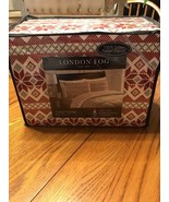 NEW LONDON FOG Turkish flannel full sheet set 100% cotton Ships N 24h - $133.53