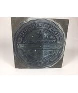 Texas Landscape Association Architects Printing Block Stamp 4 1/2”x4 1/2” - €20,02 EUR