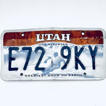  United States Utah Greatest Snow On Earth Passenger License Plate E72 9KY - £13.13 GBP