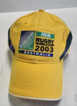 Vintage Rugby Hat Cap buckle strap 2003 Rugby World Cup - £29.05 GBP