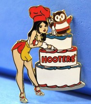 Hooters Occupation Sexy Girl Birthday Cake Decorator Baker Chef Hootie Pin - £8.00 GBP