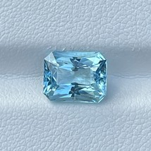 Natural Blue Aquamarine 2.30 Cts Radiant Cut Loose Gemstone - £239.25 GBP
