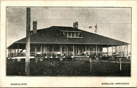 Vtg Postcard 1915 Winslow Arkansas AR - Windclyffe Home M13 - £34.42 GBP