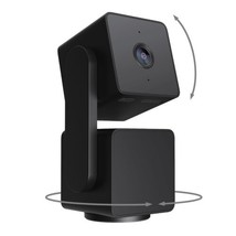 WYZE Cam Pan v3 Indoor/Outdoor Wi-Fi Camera W Motion Night Vision, Audio - Black - £31.11 GBP