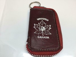 Vintage Souvenir Keyring WINNIPEG CANADA Keychain Key Wallet Ancien Porte-Clés - $15.61