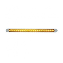 United Pacific 23 Amber Smd LED 17 14&quot; Reflector Light Bar-Amber Lens - £55.66 GBP