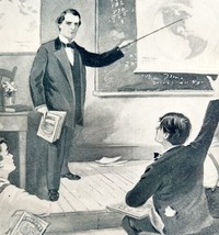 William McKinley As A Young School Teacher 1901 Victorian Art Print DWT3 - £8.82 GBP