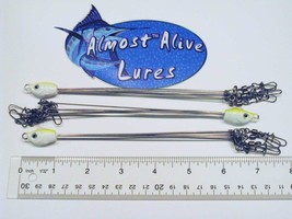 3 Shad Bait Ball Umbrella Rigs Favorite in Alabama and East Coast with Swivels - £13.66 GBP