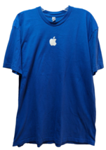 Apple Store Employee royal blue T shirt XL men women - £7.39 GBP