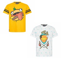 FORTNITE Durr Hamburger &amp; Fishsticks Jeux T-Shirt Tailles 7-14 Ans - £22.43 GBP+