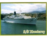 An S/ S Monterey Postcard Star Lauro Cruise Line  - $9.90