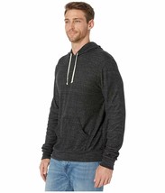 Alternative Apparel Challenger Eco-Toweling Pullover Hoodie Eco Black Small - £28.42 GBP