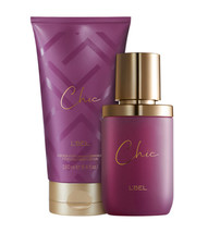 L&#39;Bel Chic Women Perfume &amp; Body Lotion Set, Modern Floral Chypre Scent 1.7 fl oz - £34.57 GBP