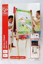 Hape Kids All in 1 Wooden Art Easel Chalkboard E1010 Love Play Learn - £163.48 GBP