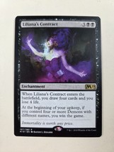 Liliana&#39;s Contract *Rare* Magic MtG x1 Core 2019 M19 - $73.79 MXN