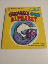 Grover&#39;s Own Alphabet Jim Henson Vintage Children&#39;s Tell-A-Tale Book - £3.91 GBP