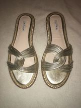 Tahari Cailyn Leather Sandal Women's sz 10 m new - $31.28