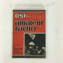 March 1934 QST Amateur Radio Magazine A Single Tube Two Band Crystal Transmitter - £9.47 GBP