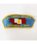 Vintage BSA Boy Scouts Of America Patch Mid America Council Nebraska Iowa - £5.20 GBP