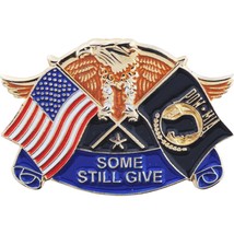 U.S.M.C. Iwo Jima Death Before Dishonor Pin 1 1/4&quot; - £7.87 GBP