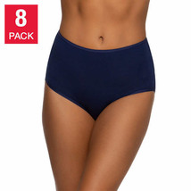 Felina 8-Pack Ladies&#39; Size Small, Cotton Stretch Brief Panties - £12.78 GBP