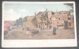 1907 Hopi Indian House Grand Canyon AZ Arizona Postcard Fred Harvey - £5.42 GBP