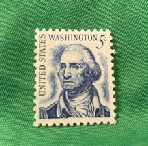 George Washington 5 Cent Blue United States  Unused. - $20.72