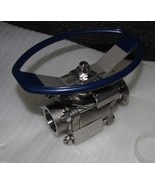 PBM SI-Series 316 Stainless Steel 1&quot; Ball Valve 900 psi  *new* - $44.75