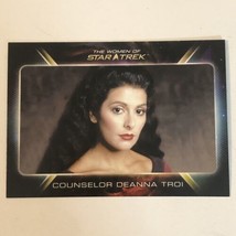 Women Of Star Trek Trading Card #28 Counselor Deanna Troi - £1.47 GBP