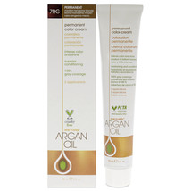 Argan Oil Permanent Color Cream - 7RG Medium Tangerine Blonde - $13.49