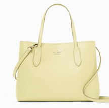 New Kate Spade Harper Satchel Grain Leather Lemon Fondant with Dust bag - £98.64 GBP