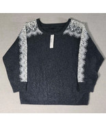 J Crew Laced Shoulder Sleeve Wool Blend Sweater Size Small NWT $98 - $39.00
