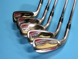 Tour Edge Exotics XCG Irons &amp; Wedges 8-SW LH Steel Stiff Shaft - £58.80 GBP