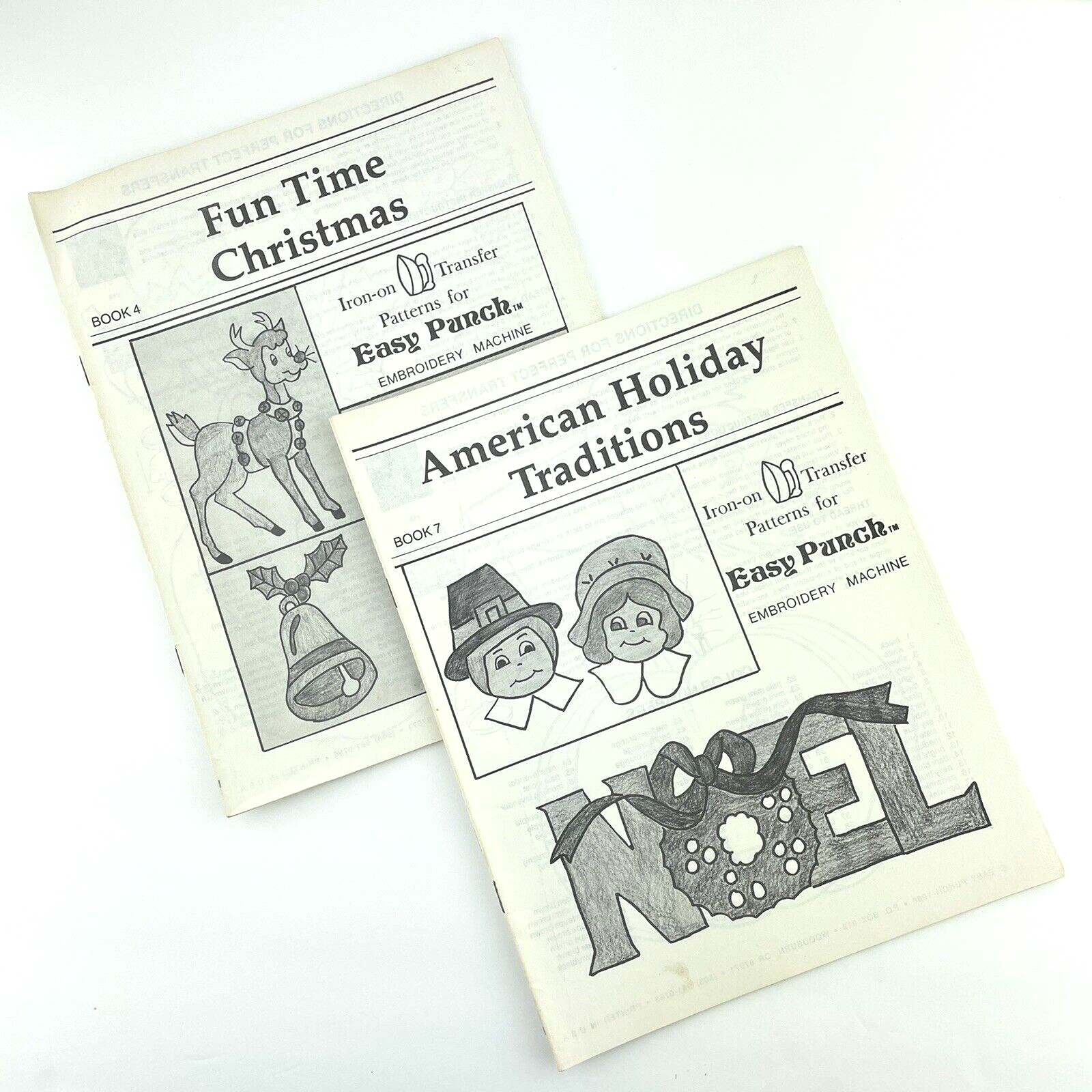 Easy Punch Fun Time Christmas + American Holiday Traditions Iron-Transfer Books - $12.03