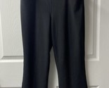 Westbound Stretch Pull On Pants Womens Plus 16P Black High Rise Straight... - $19.75