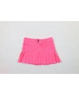 NOS Vintage Y2K Von Dutch Womens XS Spell Out Denim Jean Mini Skirt Pink... - $67.63 CAD