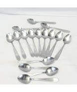 Farberware FRW57 Oval Soup Spoons 7&quot;  Stainless Lot of 16 - $22.61 CAD